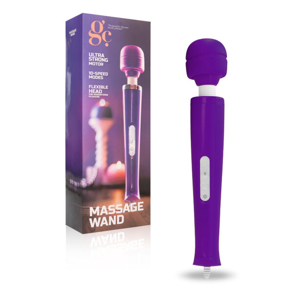 MASAGEADOR GC MASSAGE WAND MORADO - Imagen 2