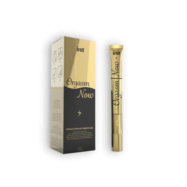 GEL ESTIMULANTE CON APLICADOR VIBRADOR ORGASM NOW INTT 15ML - Imagen 2