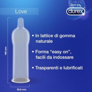 CONDONES DUREX LOVE 6 UNIDADES