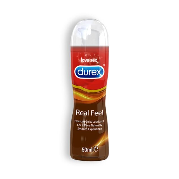 LUBRICANTE DUREX REAL FEEL 50ML - Imagen 2