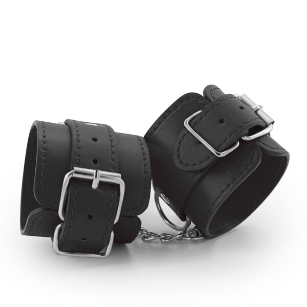 ESPOSAS DE CUERO BONDAGE LOVE CRUSHIOUS NEGRAS - Imagen 4