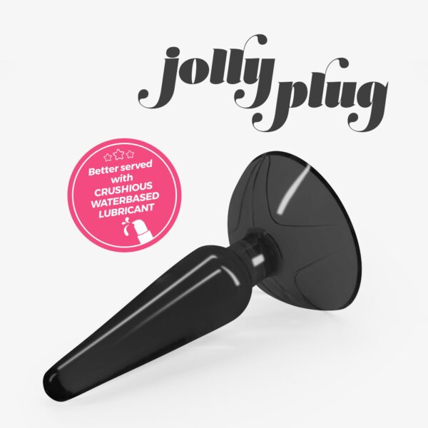 PLUG ANAL JOLLY PLUG NEGRO CRUSHIOUS - Imagen 7