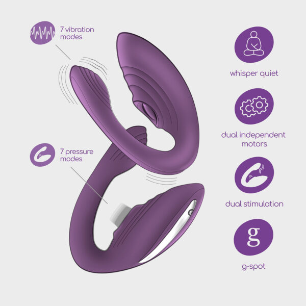 Vibrador Pleasuriser con lubricante - Imagen 6