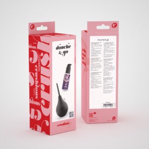 DOUCHE & GO DUCHA ANAL 90ML CON LUBRICANTE ANAL 50ML CRUSHIOUS