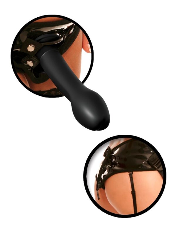 STRAP-ON CON LIGUEROS GARTER BELT SET FETISH FANTASY SERIES - Imagen 8