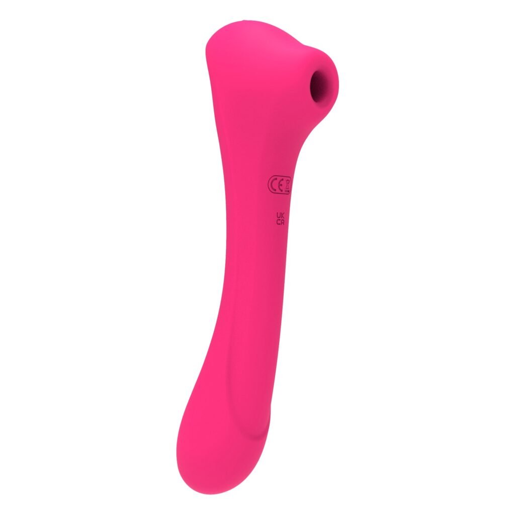 Estimulador del clítoris por succión y vibrador