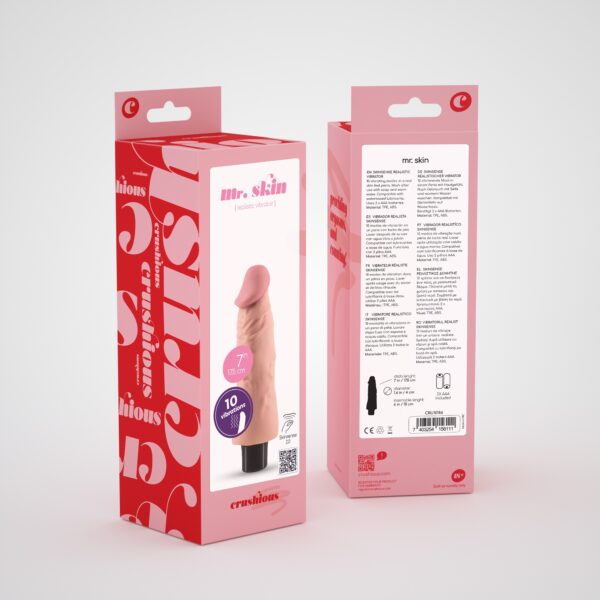 Vibrador realista skin - Imagen 7