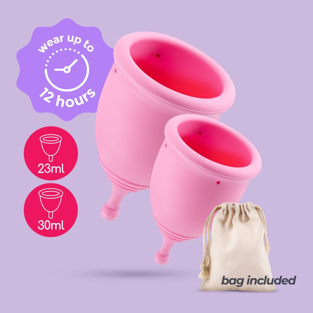 Copas menstruales pack S y L