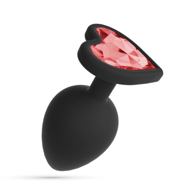 CUORE PLUG ANAL MEDIANO CON 4 JOYAS INTERCAMBIABLES CRUSHIOUS - Imagen 4
