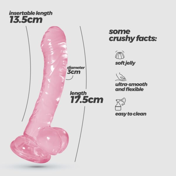 HUDINI DILDO ANAL JELLY ROSA CRUSHIOUS - Imagen 10
