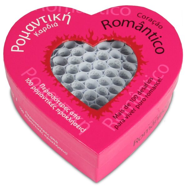 JUEGO CORAZÓN ROMÁNTICO EN PORTUGUÉS Y GRIEGO - Imagen 2
