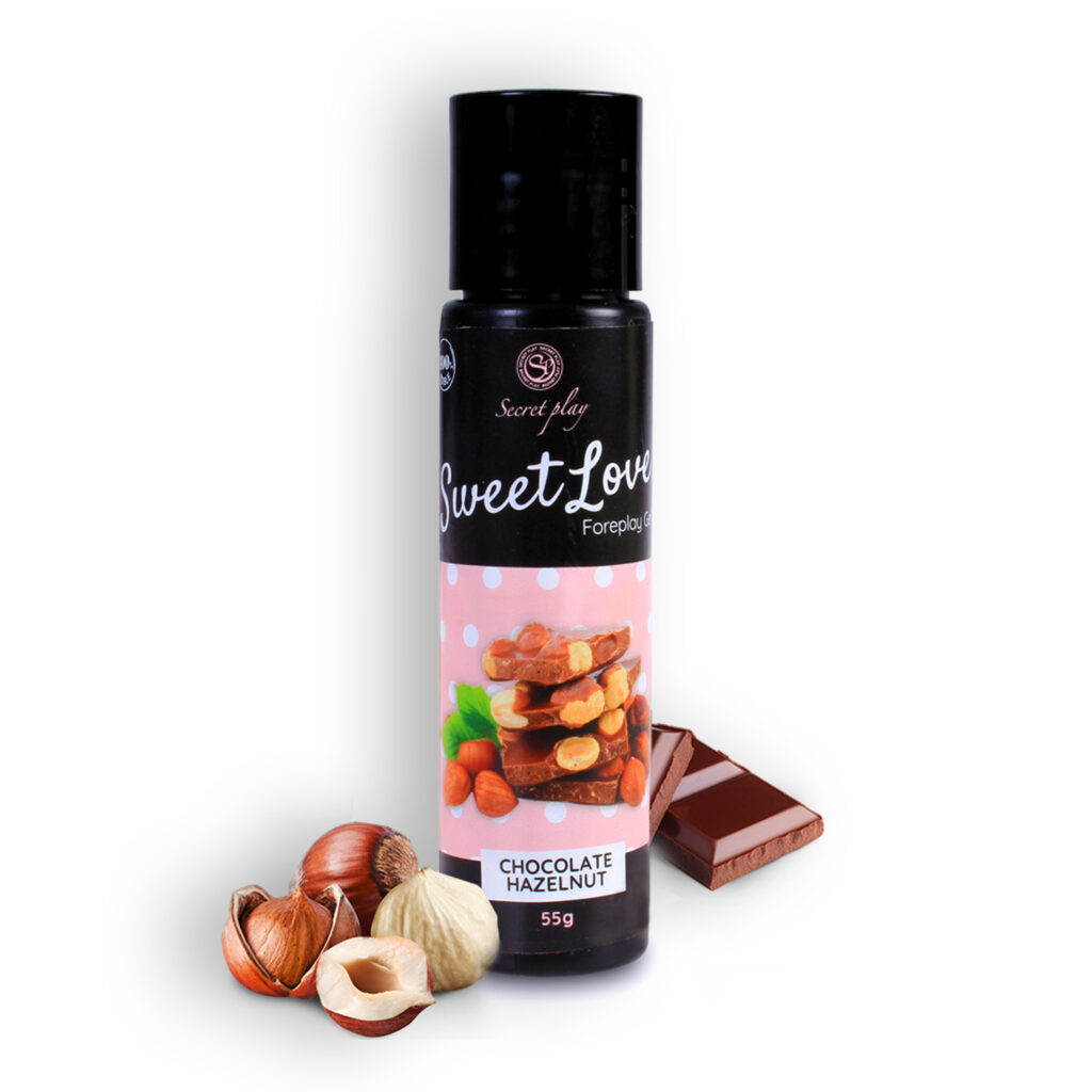 Gel lubricante comestible chocolate