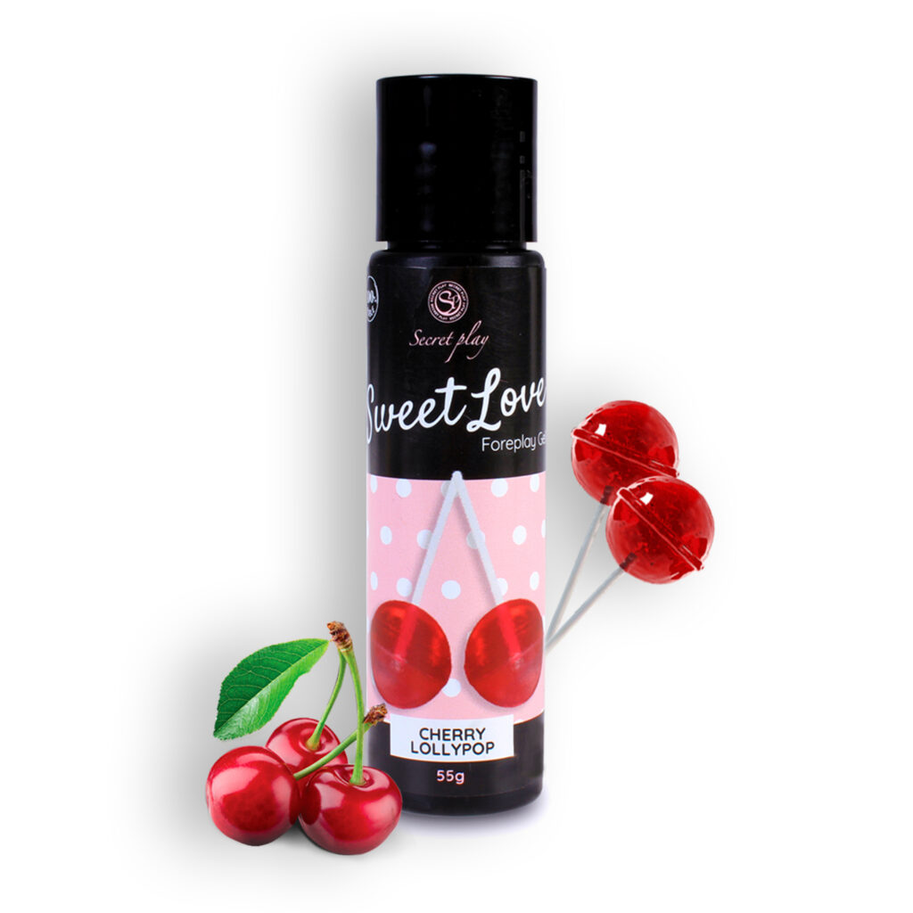 Gel lubricante sabor cereza