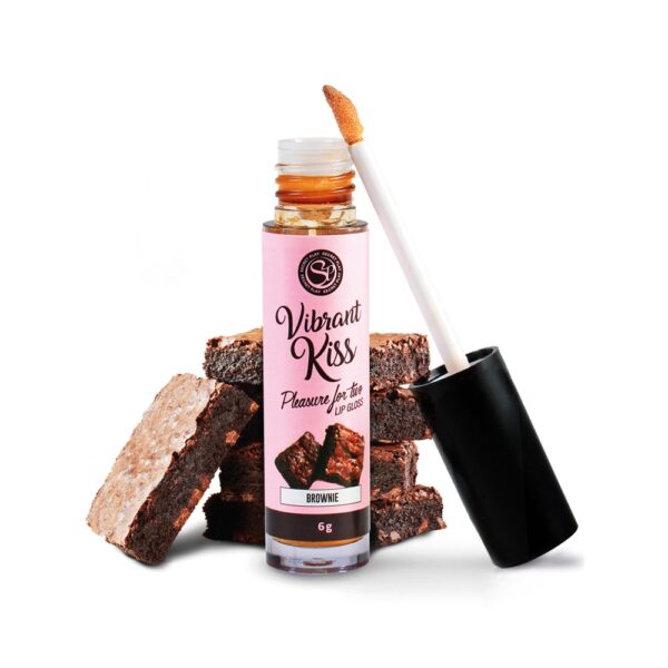 LIP GLOSS DE BROWNIE VIBRANT KISS 6GR - Imagen 2