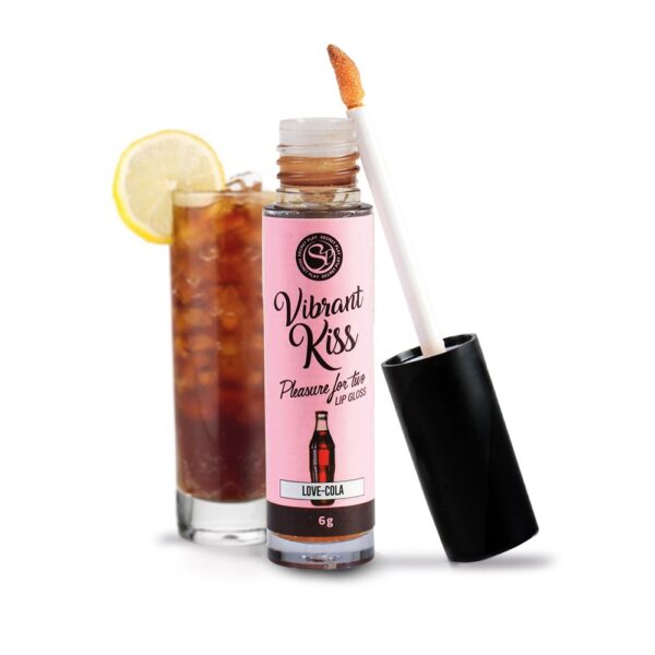 LIP GLOSS DE LOVE COLA VIBRANT KISS 6GR - Imagen 2
