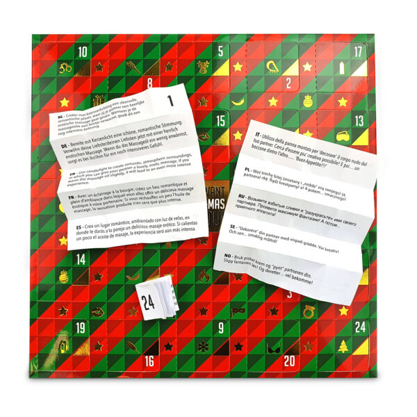JUEGO EROTIC ADVENT CALENDAR NL-DE-EN-FR-ES-IT-PL-RU-SE-NO - Imagen 2