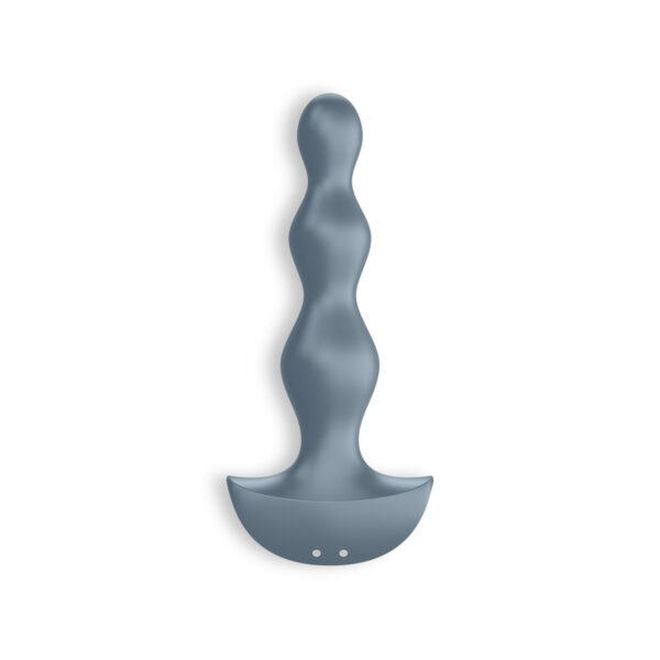 PLUG ANAL VIBRATORIO LOLLI PLUG 2 SATISFYER GRIS - Imagen 2
