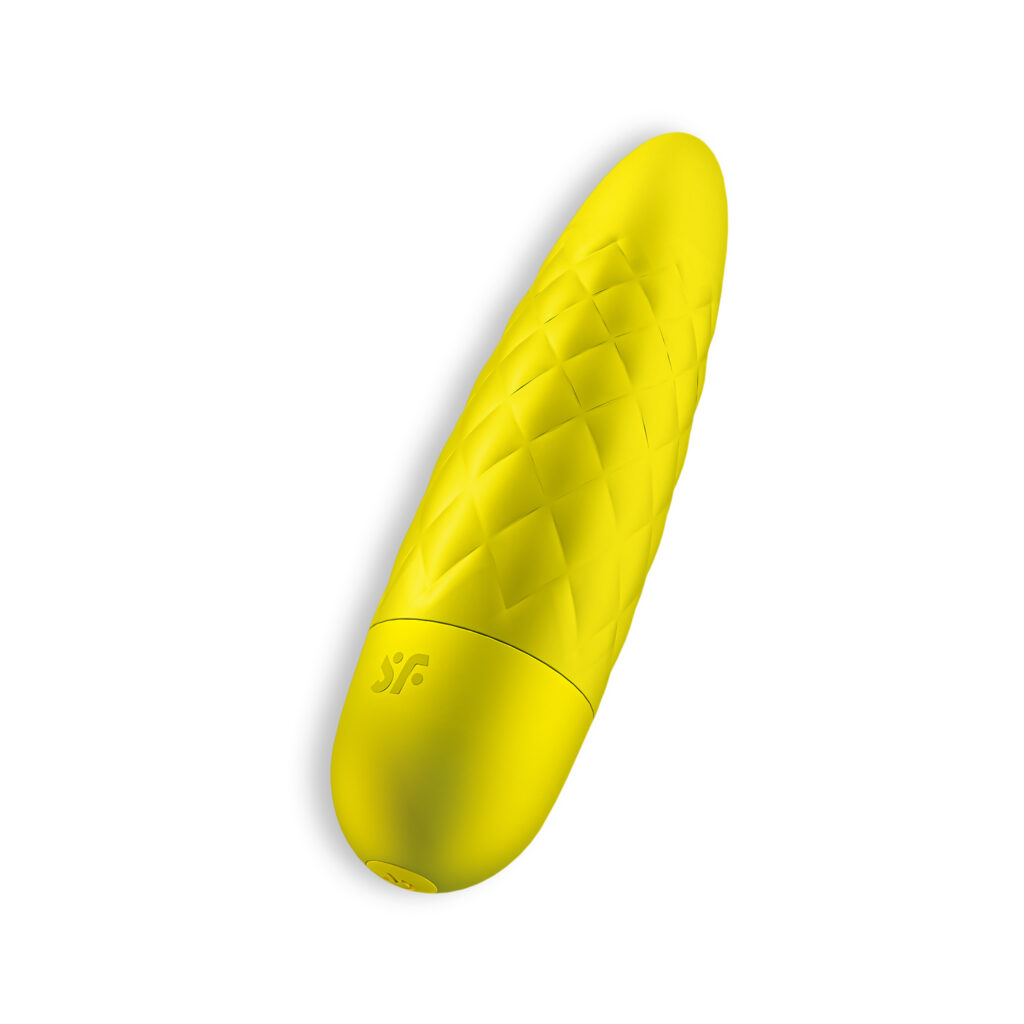 BALA VIBRADORA ULTRA POWER BULLET 5 SATISFYER AMARILLO