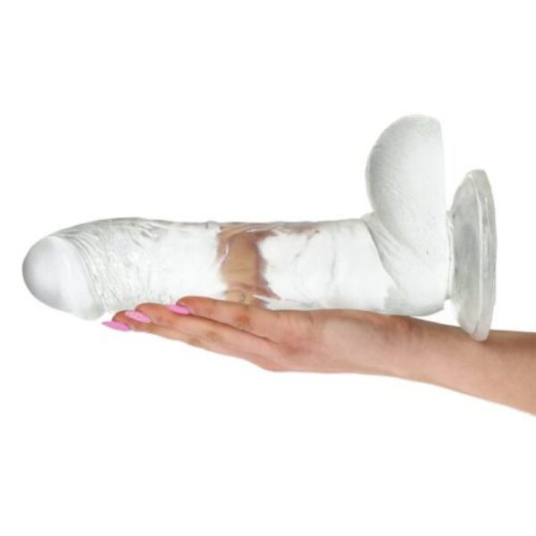 PENE REAL RAPTURE SKY EMOTION 10'' TRANSPARENTE - Imagen 4