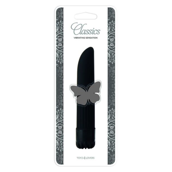 VIBRADOR CLASSICS NEGRO PEQUEÑO - Imagen 3