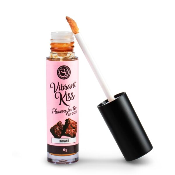 LIP GLOSS DE BROWNIE VIBRANT KISS 6GR - Imagen 3