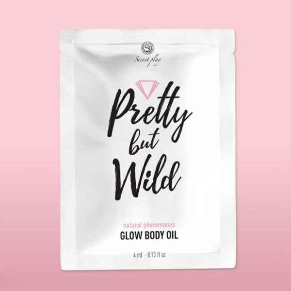 SOBRE DE ACEITE CORPORAL BRILLANTE GLOW BODY OIL PRETTY BUT WILD SECRET PLAY 4ML