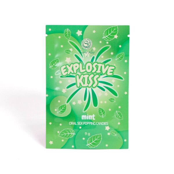 CARAMELOS EXPLOSIVOS EXPLOSIVE KISS MENTA SECRET PLAY - Imagen 2