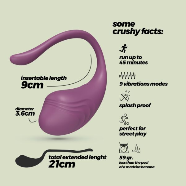Huevo vibrador Crushious - Imagen 4
