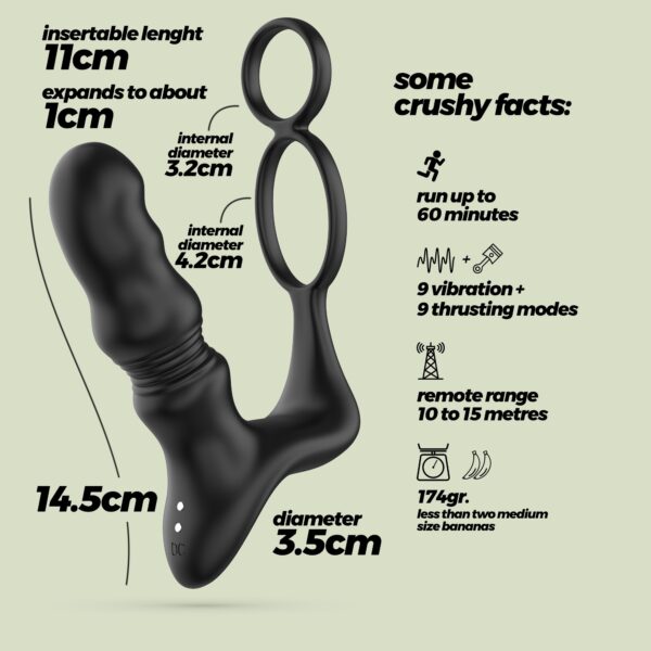 Vibrador de próstata crixus - Imagen 7