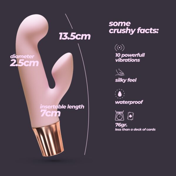 Mini vibrador conejito cony - Imagen 4
