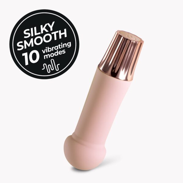 Estimulador clitoris y vibrador mellow pequeño-frontal
