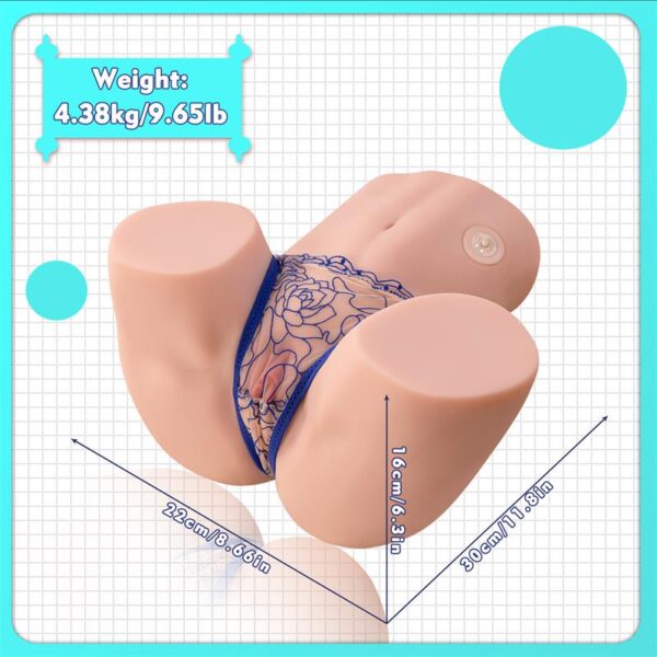 Torso masturbador con vibración - Imagen 5