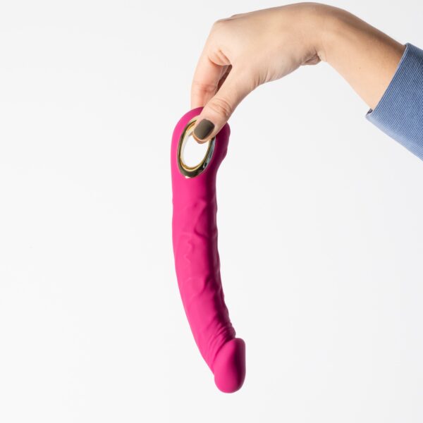 Vibrador flexible magnus rosa - Imagen 6