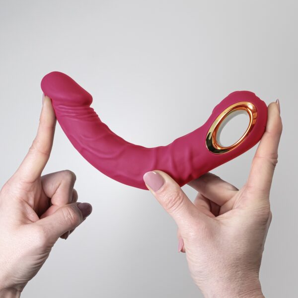 Vibrador flexible magnus rosa
