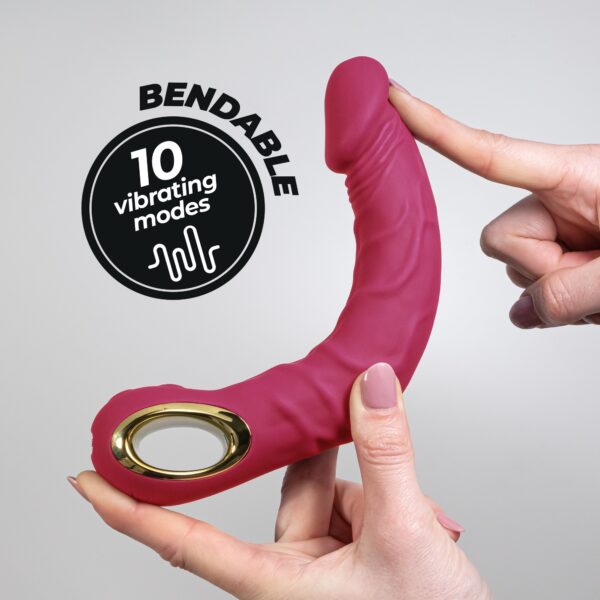 Vibrador flexible magnus rosa - Imagen 8