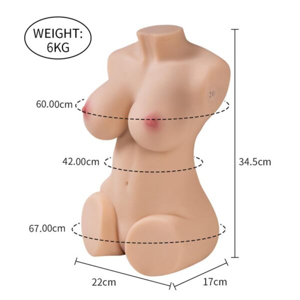 Masturbador Torso Wendy - Imagen 4