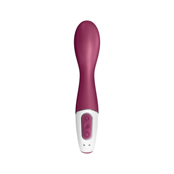 Vibrador con función de calor