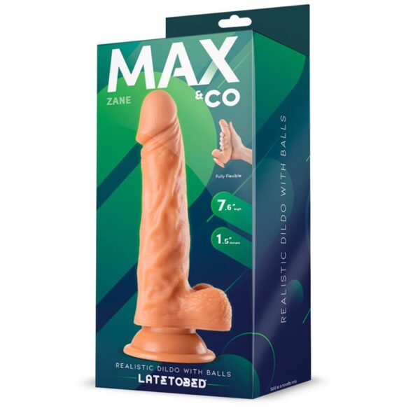 Dildo realista con testículos - Imagen 5