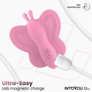 Vibrador estimulador mariposa